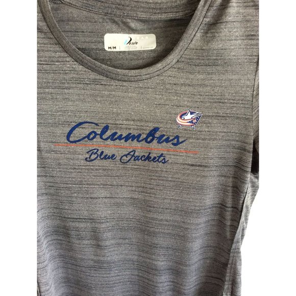 NWT Columbus Blue Jackets, Womens Tee Shirt, Size M, Levelwear Brand - Picture 3 of 9